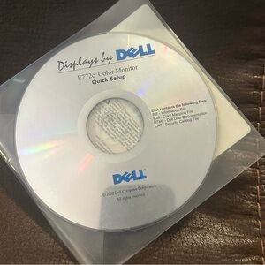 Dell‎ Silver Media CD